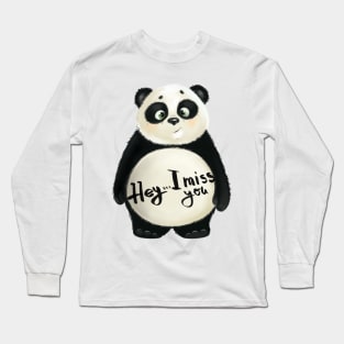 panda Long Sleeve T-Shirt